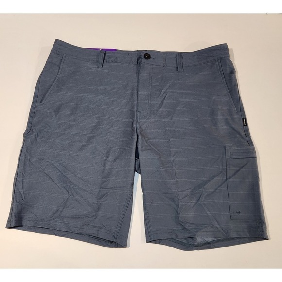 O'Neill Men's Hybrid Shorts Blue‎ Size 40 Stretch 10" Inseam NEW - Picture 1 of 3